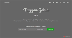 Desktop Screenshot of fayzanzahid.com